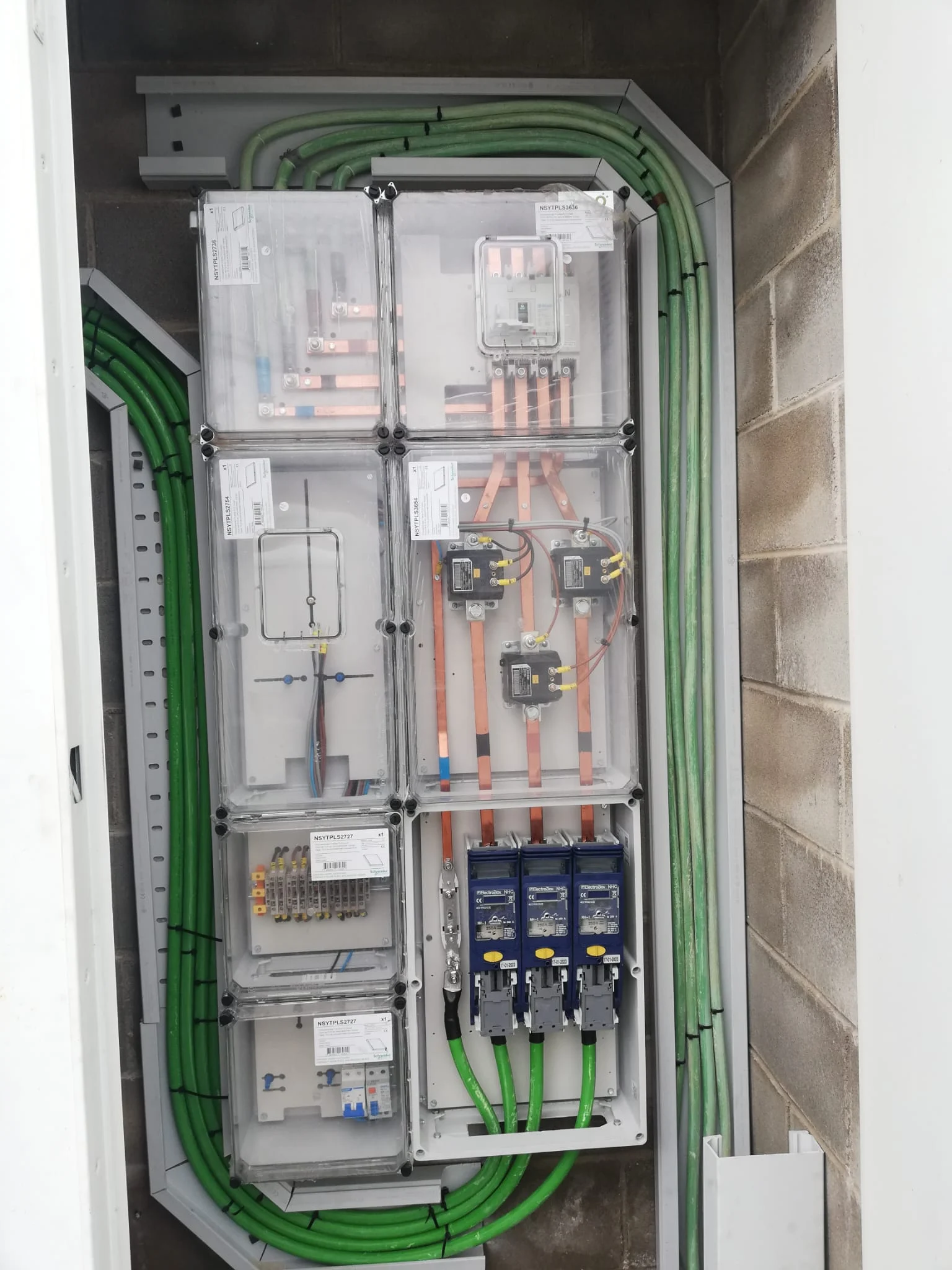 Cuadro general de distribución eléctrica